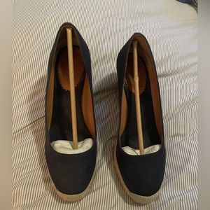 Like new J Crew espadrille wedges